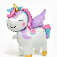 Воздушный шар фольгированный 22" &laquo;Единорог&raquo;, фигура под возду