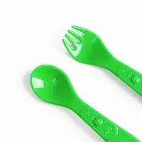 Тарелка M&B &laquo;Медвежонок&raquo;, тарелка на присоске 250мл, в наборе вилка, ложка