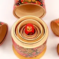 Матрёшка 5 в 1 большая, МИКС