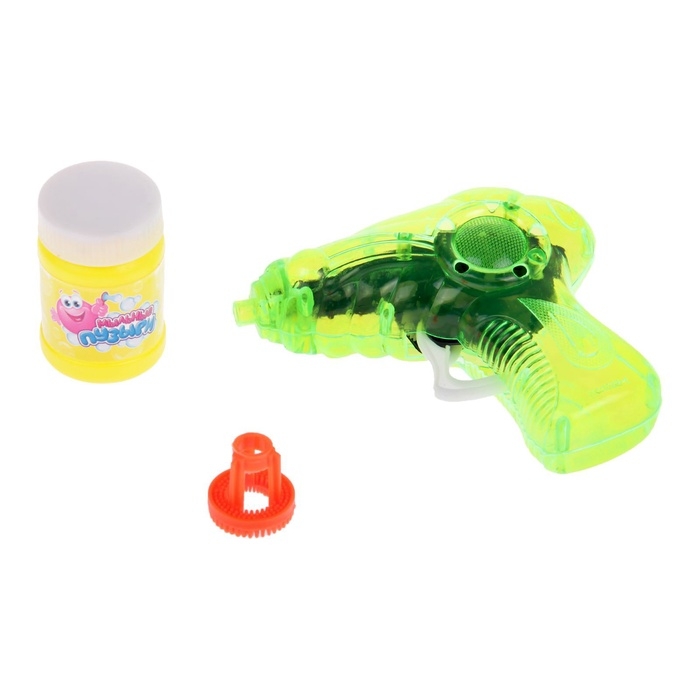 Мыльные пузыри &laquo;Прозрачный пистолет&raquo;, 50 мл, МИКС