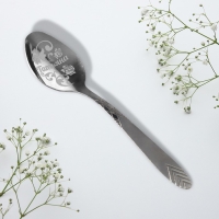 Ложка с гравировкой &laquo;Татьяна&raquo;, 3 х 14 см.