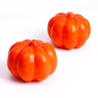 Основа для творчества и декора &laquo;Тыква&raquo; набор 2 шт., размер 1 шт.: 8 &times; 8 &times; 6,5 см