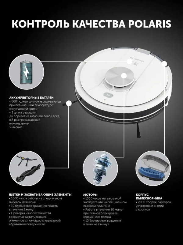 Робот-пылесос PVCR 3900 IQ Home Panorama Aqua моющий