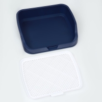 Туалет открытый 53 х 45 х 13 см, синий