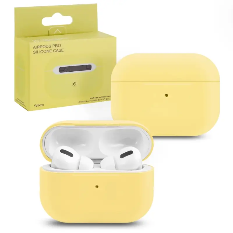 Чехол APods Pro Silicone Yellow