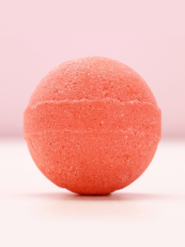 Бомбочка для ванны &laquo;С 8 Марта!&raquo;, 130 г, аромат малинового варенья, ЧИСТОЕ СЧАСТЬЕ