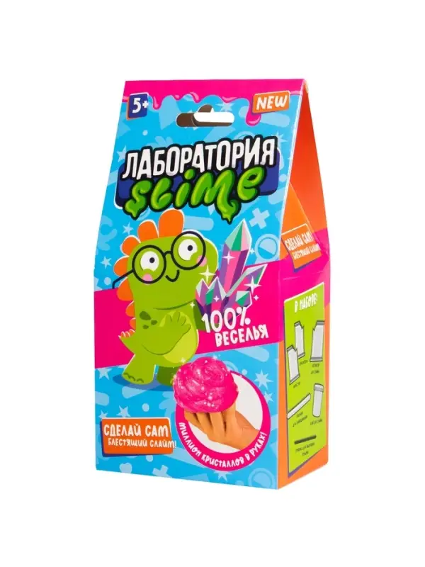 Игрушка для детей модели Slime лаборатория "Crystal slime" 100 г