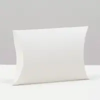 Коробка складная, белая, 11 х 8 х 2 см