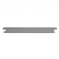 Ручка-скоба CAPPIO RSC021, алюминий, м/о 160 мм, цвет графит