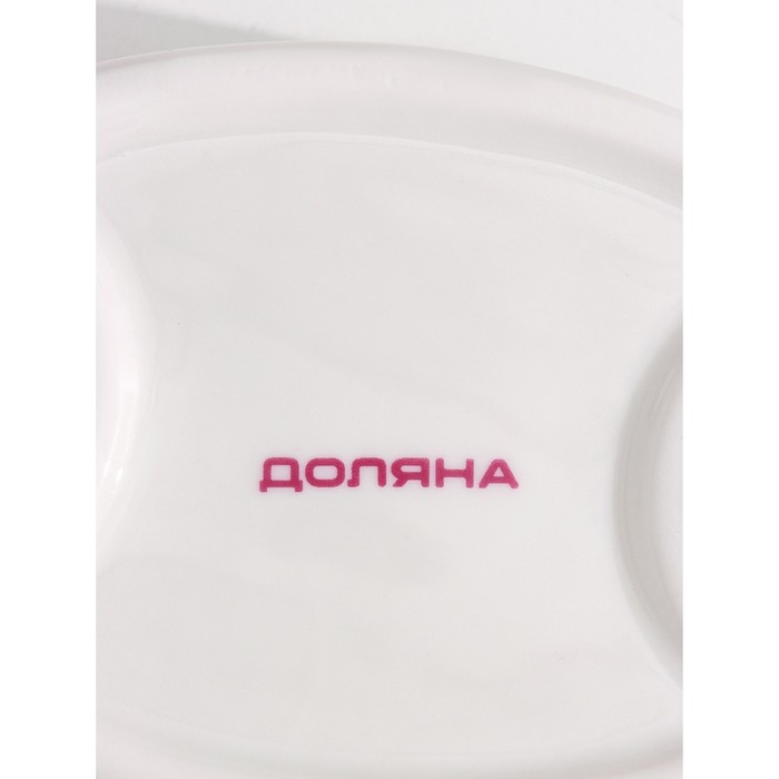 Набор аксессуаров для ванной комнаты Доляна &laquo;Розовое золото&raquo;, 3 предмета (мыльница, дозатор для мыла 350 мл, стакан 300 мл)