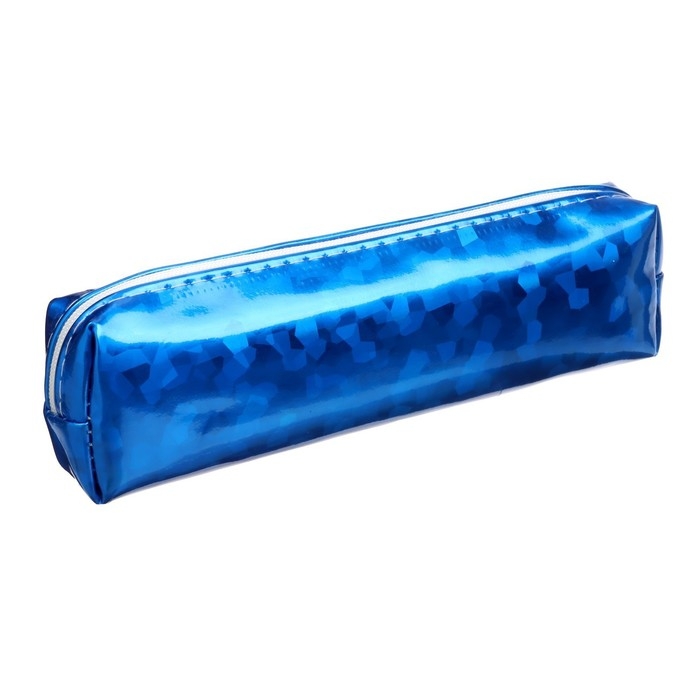 Пенал школьный на молнии "Голография", МИКС