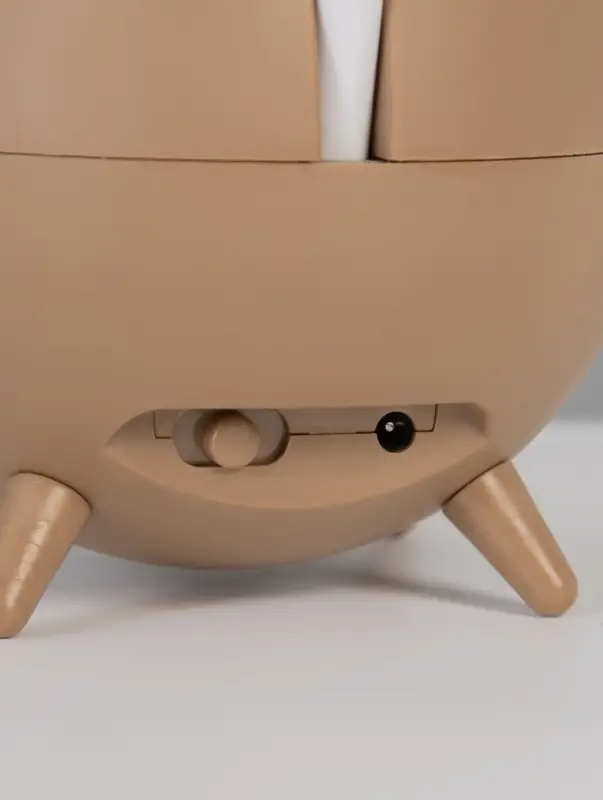 Ночник "Капибара в круглом кресле" LED 3Вт 5V USB АКБ 2 режима 8,5х8,5х25,5 см