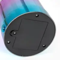 Светильник "Медузы" LED, RGB, USB, 3-5Вт, розово-голубой металлик 9х9х3 см