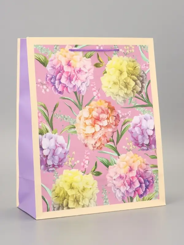 Пакет подарочный ламинированный &laquo;Нежность&raquo; 26&times;12&times;32 см