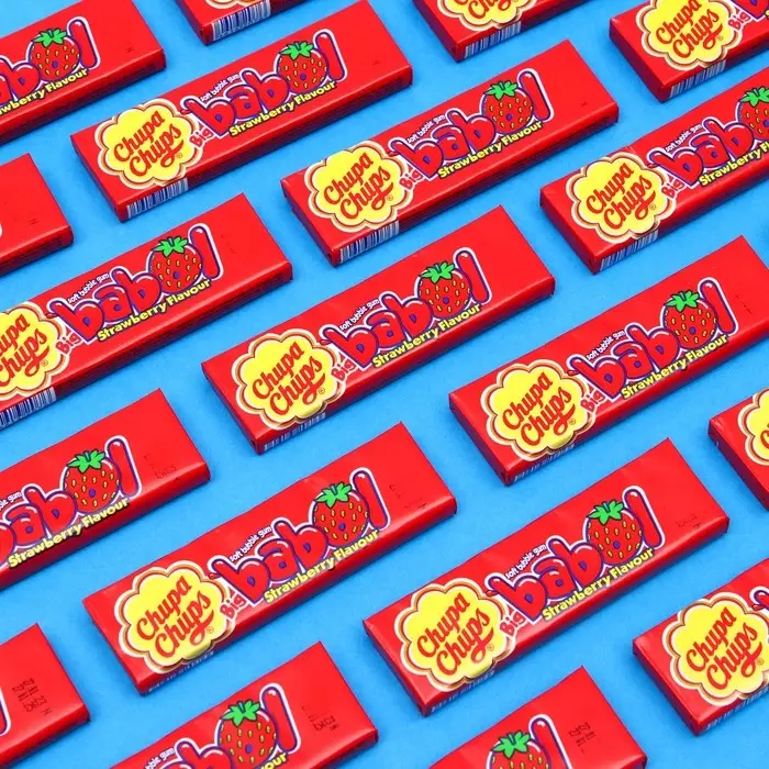 Жевательная резинка Chupa-Chups big babol клубника, 21 г