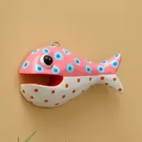 Панно &laquo;Рыба-хищник&raquo;, 22&times;12&times;5 см, дерево, разноцветное