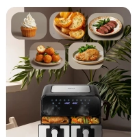 Аэрогриль электрический КТ-2269 - 9 л - 2400 Вт