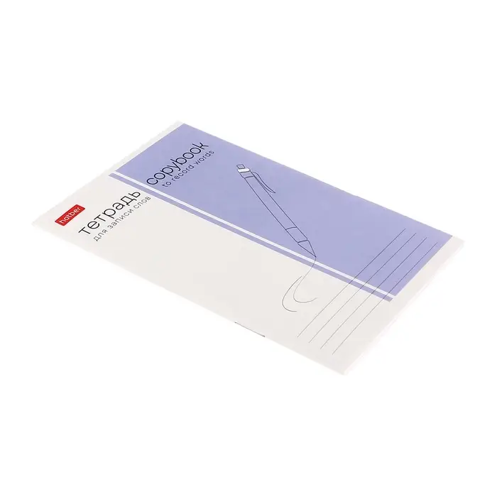 Тетрадь для записи иностранных слов А6 24 листа &laquo;Пиши и запоминай&raquo;, на скрепке