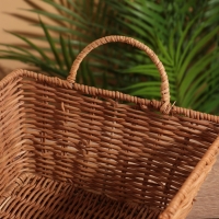 Корзина плетеная 32x22x11 см, пластик