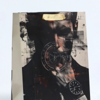 Пакет подарочный вертикальный &laquo;Time&raquo;, MS 18 х 23 х10 см