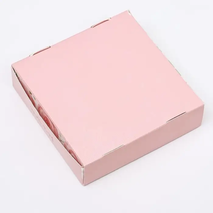 Коробка сборная с окном, For you, 11.5&times;11.5&times;3 см