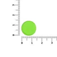 Двойной фиксатор для шнура Brоgy, зеленый неон