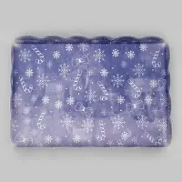 Коробка для печенья, кондитерская новогодняя упаковка, &laquo;С Новым годом!&raquo;, 22&times;15&times;3 см