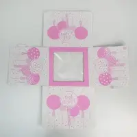 Коробка для торта с окном, кондитерская упаковка &laquo;Best wishes&raquo;, 30 х 30 х 30 см