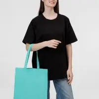 Холщовая сумка Avoska, бирюзовая
