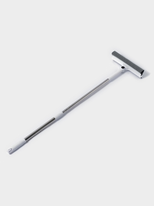 Окномойка с поролоновой насадкой Raccoon, телескопическая ручка, поворот на 180&deg;, 26&times;3,5&times;98(128)