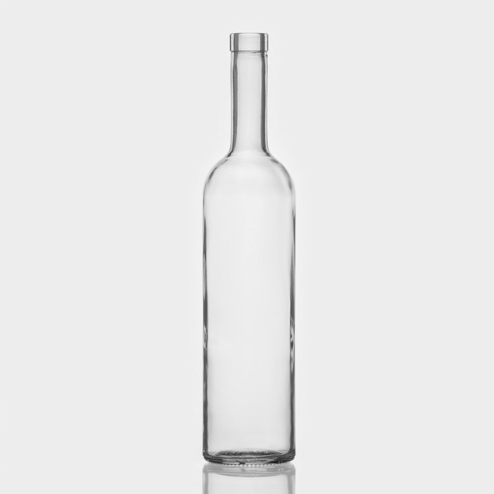 Бутылка стеклянная &laquo;Оригинальная&raquo;, 700 мл, h=32 см, цвет прозрачный