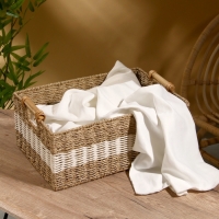 Корзина плетеная 46х31х20 см, сиграсс