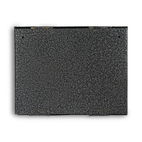 Ящик почтовый с замком, горизонтальный &laquo;Широкий&raquo;, серебристый