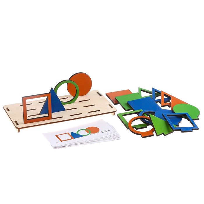 Головоломка. Повтори по образцу &laquo;Фигуры&raquo;