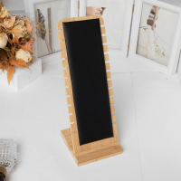 Подставка под цепочки, на 12 мест , 10&times;10&times;27, цвет чёрный