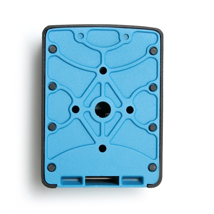 Сейф-ключница кодовая ТУНДРА, металлическая , усиленная,синий