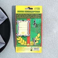 Ложка чайная с гравировкой &laquo;Командирская Ложка&raquo;, на подарочной открытке, 3 х 14 см.