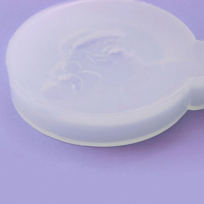 Силиконовый молд для леденцов и шоколада &laquo;Дед Мороз, с Новым годом!&raquo;