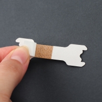 Пластина против храпа, набор - 10 шт, 5,5 &times; 1,6 см, цвет бежевый