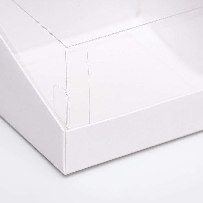 Кондитерская упаковка под бенто торт, 13,1 х 13,1 х 8,5 см