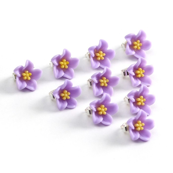 Заколки для волос &laquo;Создай свой стиль&raquo;, 10 шт., 1.3 х 1.3 х 1.5 см