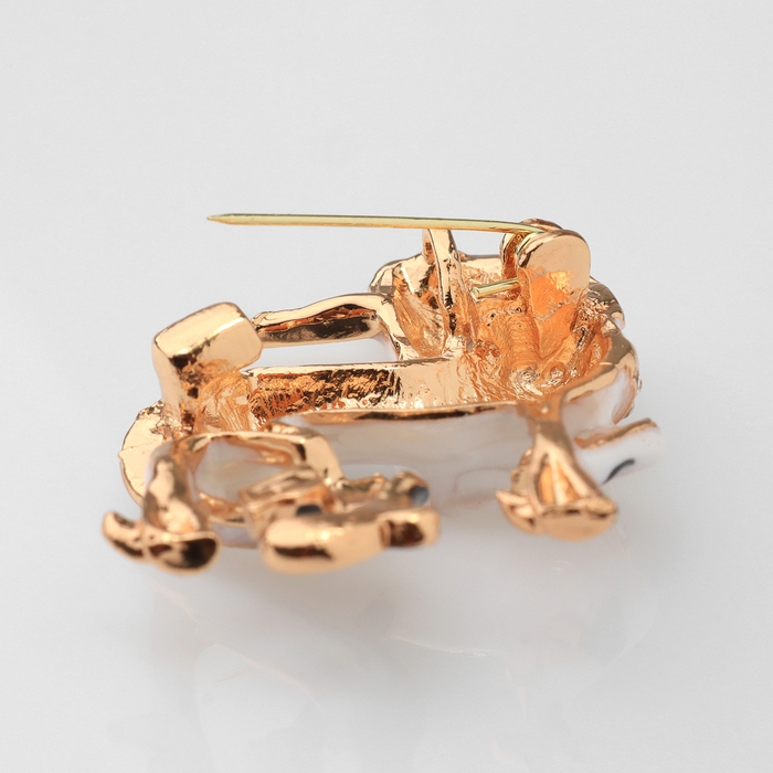 Брошь &laquo;Единорог&raquo; волшебный, цветная в золоте