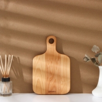 Набор разделочных досок на подставке 2 шт: 38&times;18, 28&times;18 см, пропитаны минеральным маслом, берёза