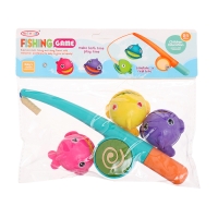 Магнитная рыбалка &laquo;Забавные рыбки&raquo;, 3 рыбки, удочка, цвета МИКС