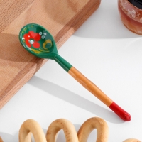 Ложка чайная &laquo;Зеленушка&raquo;, 14,7&times;3,5 см, микс