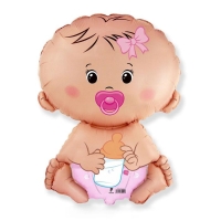 Шар фольгированный 26" &laquo;Малыш&raquo;, девочка