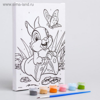 Картина по номерам для детей "Топотун" 21х15 см, Бэмби