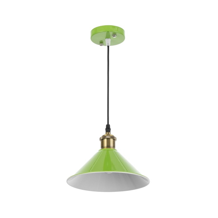 Светильник 1244/1GR E27 40Вт зеленый 22х22х8,5-108 см