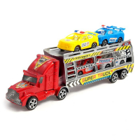 Грузовик инерционный &laquo;Автовоз&raquo;, с машинками, цвета МИКС