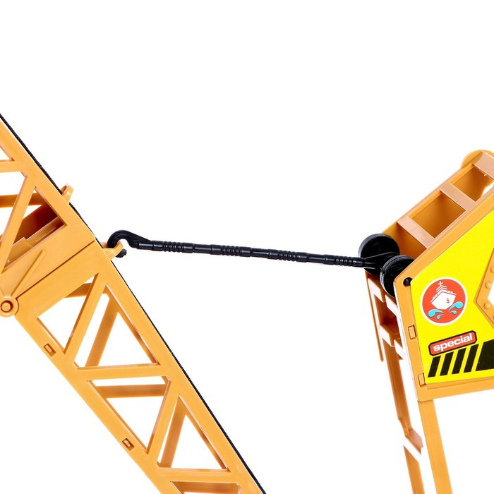 Кран &laquo;Стройка&raquo;, дистанционное управление, работает от батареек